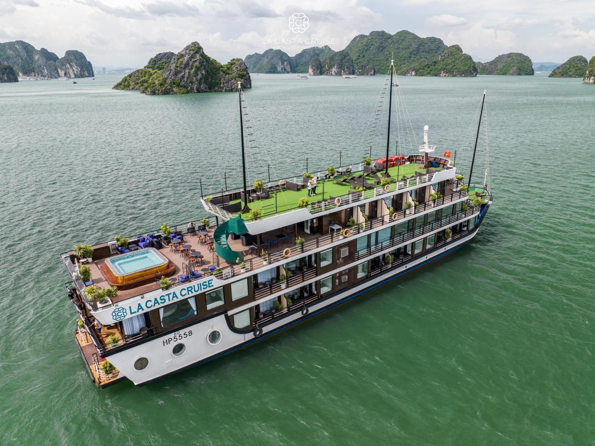 La Casta Cruise Hotell Ha Long Exteriör bild